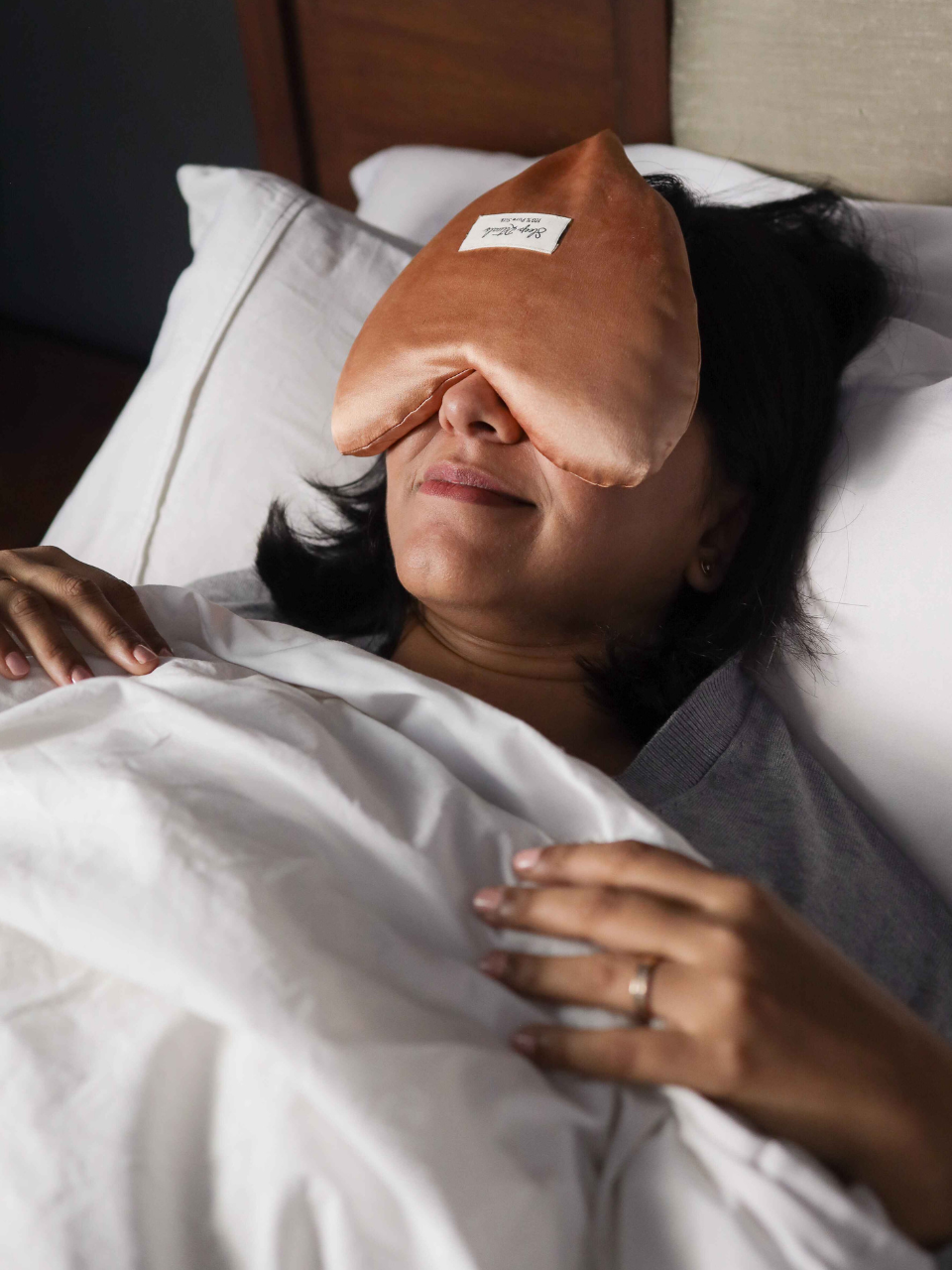 LIMITED EDITION HEART-SHAPED EYE PILLOW
