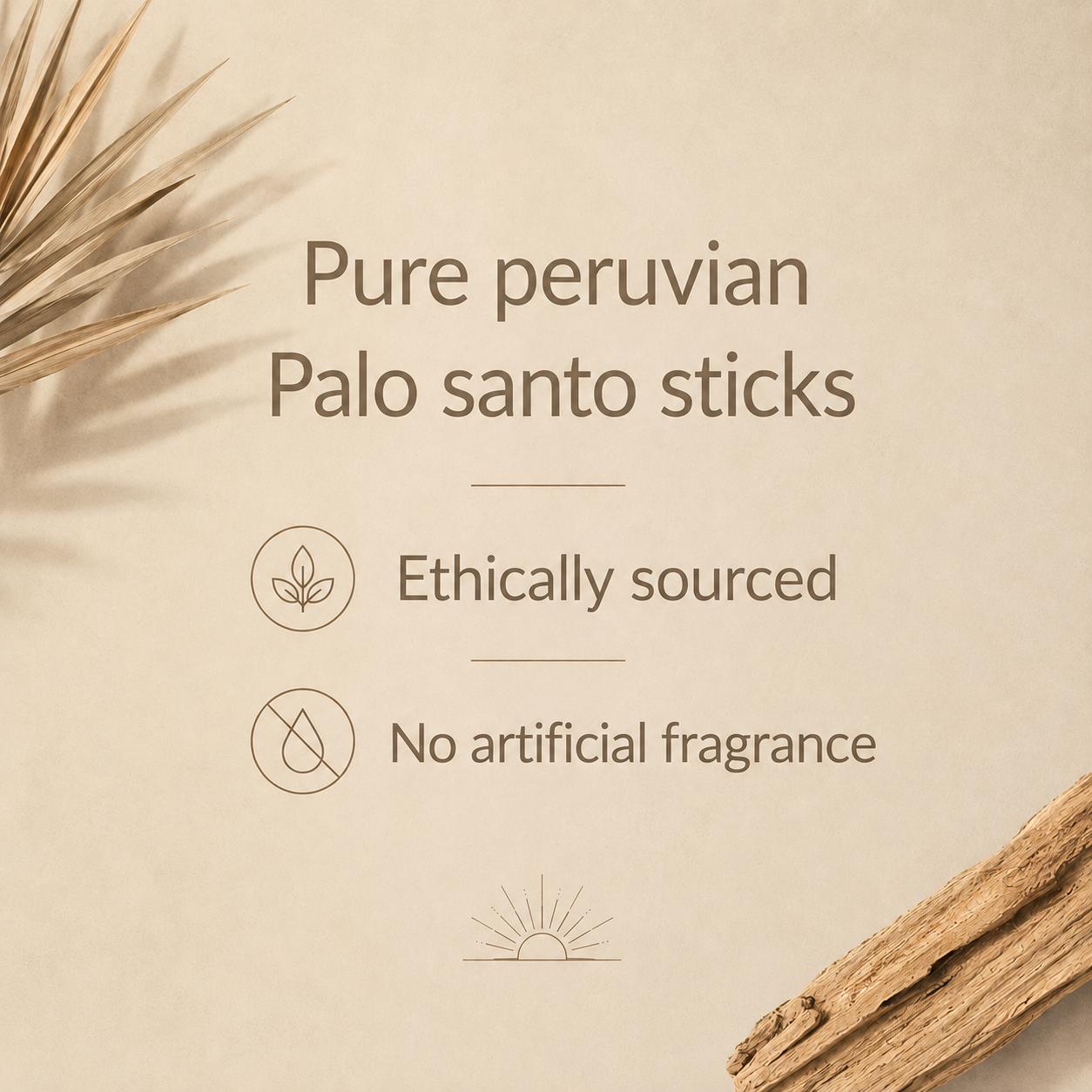 Palo Santo Sticks with Concrete Holder